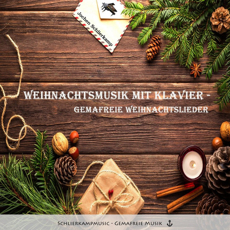 Weihnachtsmusik mit Klavier - Gemafreie Weihnachtslieder - Gemafreie instrumentale Weihnachtsmusik (Download mit Lizenz für gewerbliche Nutzung)